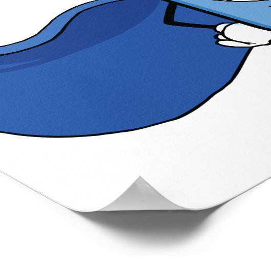 Cartoon Tablette Kapsel Poster (Ecke)