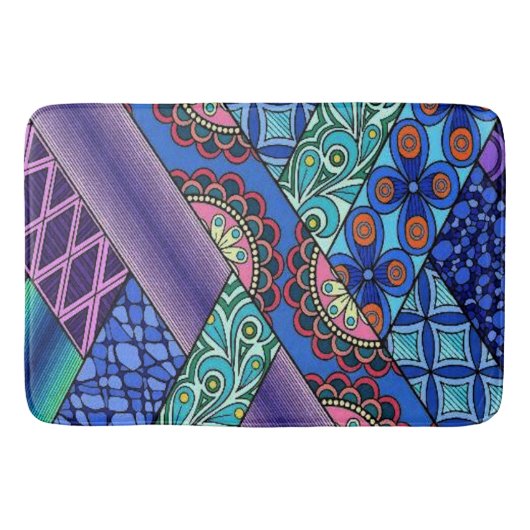 Cartoon Tape Badematte (Vorderseite)