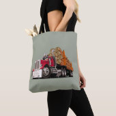 Cartoon Tasche (Von Nahem)