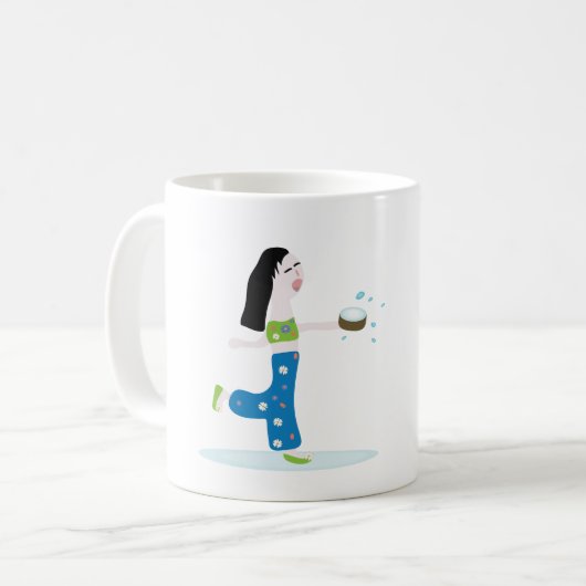 Cartoon Tasse (Vorderseite Links)