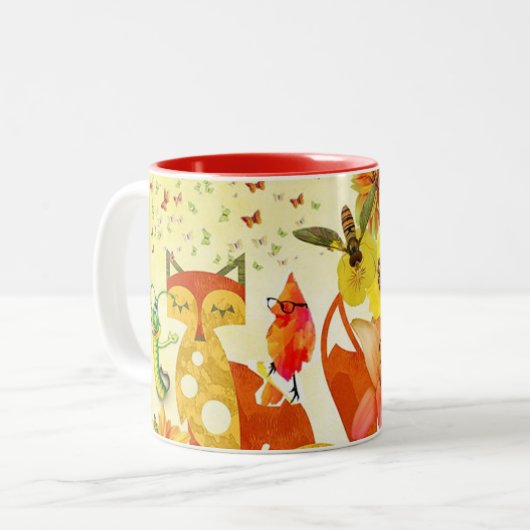 Cartoon Tasse (Vorderseite Links)
