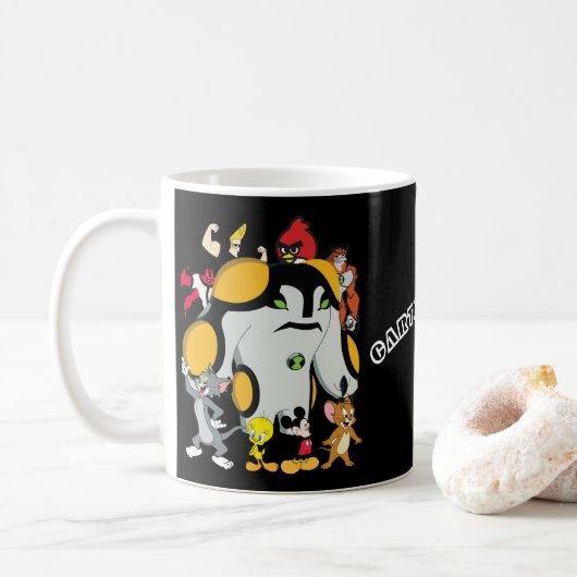 Cartoon Tasse (Mit Donut)