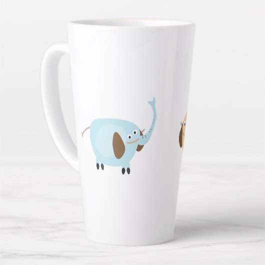 Cartoon Tasse (Linke Ecke)