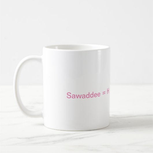 Cartoon-Tasse Kaffeetasse (Links)