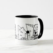 Cartoon-Tasse Tasse (VorderseiteRechts)