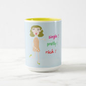 Cartoon-Tasse Tasse (Zentrum)