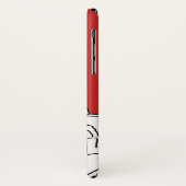 Cartoon Taxi Theme Case-Mate iPhone Hülle (Hinten/Links)