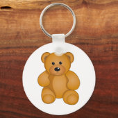 Cartoon Teddy Design Schlüsselanhänger (Vorderseite)