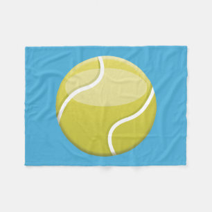 Cartoon Tennis Ball Fleecedecke