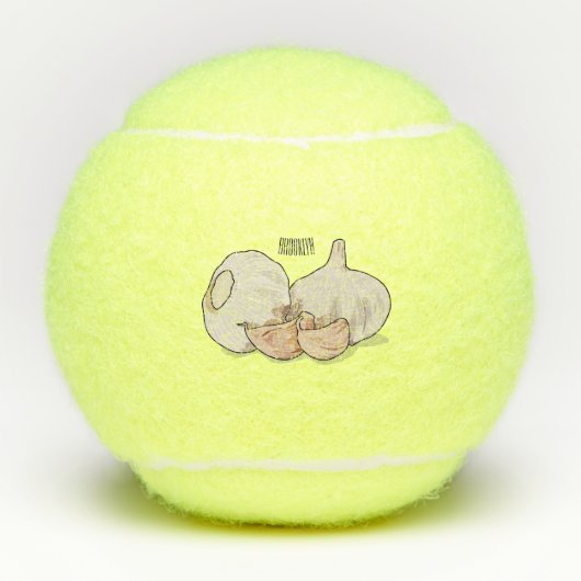 Cartoon Tennisbälle (Vorderseite)