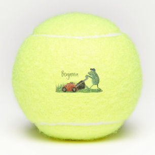 Cartoon Tennisbälle