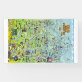 Cartoon Texas Hill Banner (Horizontal)