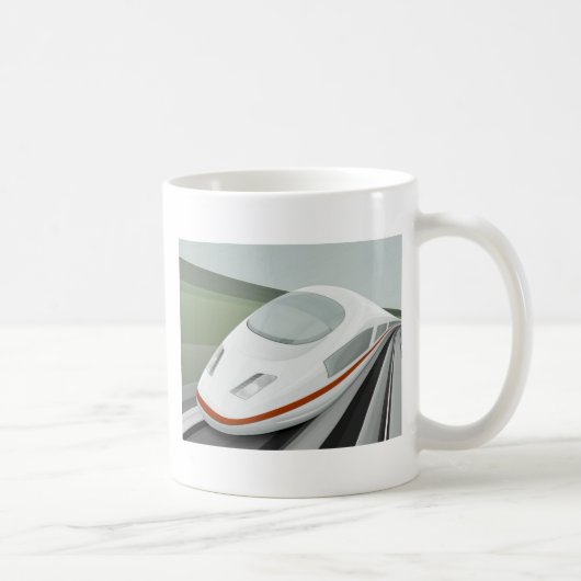 Cartoon TGV Kaffeetasse (Rechts)