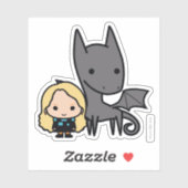 Cartoon Theater und Luna Art Aufkleber (Blatt)