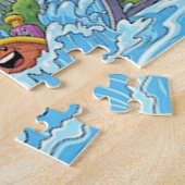Cartoon Themenpark Adventure - Nature & Water Spla Puzzle (Seite)