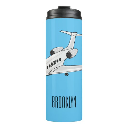 Cartoon Thermosbecher (Vorderseite)