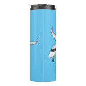 Cartoon Thermosbecher (Rückseite)