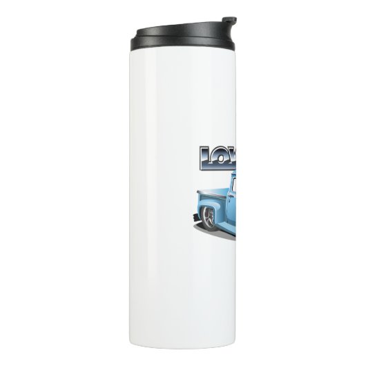 Cartoon Thermosbecher (Nach links gedreht)