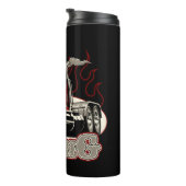 Cartoon Thermosbecher (Nach rechts gedreht)