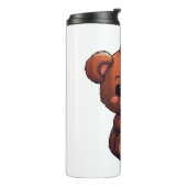 Cartoon Thermosbecher (Nach links gedreht)