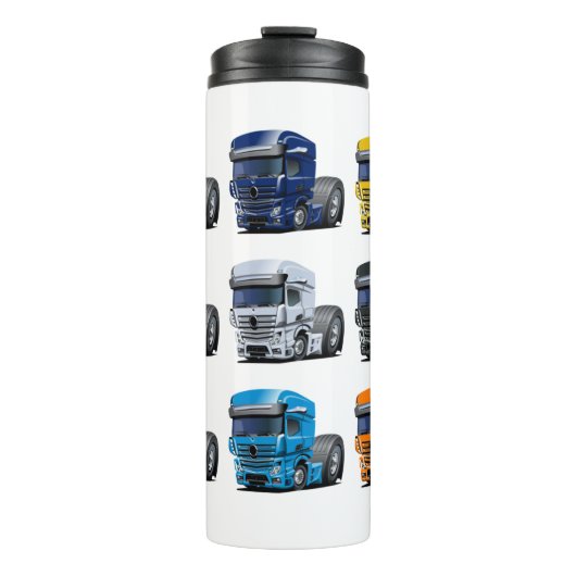 Cartoon Thermosbecher (Vorderseite)