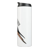 Cartoon Thermosbecher (Nach rechts gedreht)