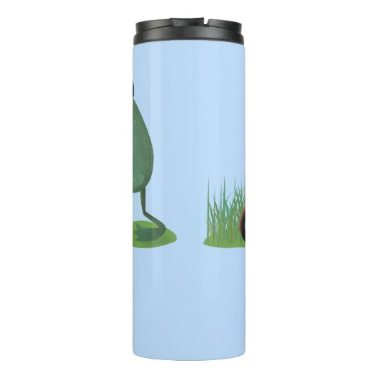 Cartoon Thermosbecher (Rückseite)