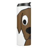 Cartoon Thermosbecher (Nach links gedreht)