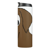 Cartoon Thermosbecher (Nach rechts gedreht)