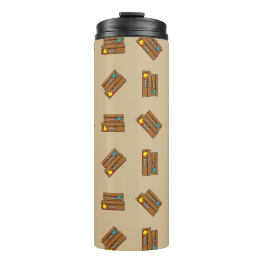 Cartoon Thermosbecher (Vorderseite)