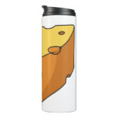 Cartoon Thermosbecher (Nach rechts gedreht)