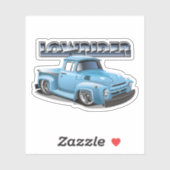 Cartoon-Tiefleiter Aufkleber (Blatt)