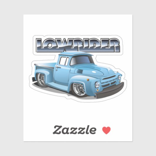 Cartoon-Tiefleiter Aufkleber (Blatt)