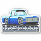 Cartoon-Tiefleiter Aufkleber (Vorderseite)