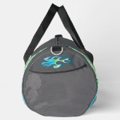 Cartoon-Tiefleiter Duffle Bag (Rechts)