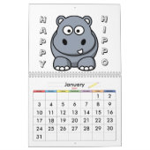 Cartoon Tiere 20XX Kalender (Jan 2027)