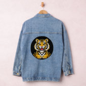 Cartoon Tiger Illustration Jeansjacke (Hangar)