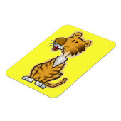 Cartoon Tiger Magnet (Linke Seite)