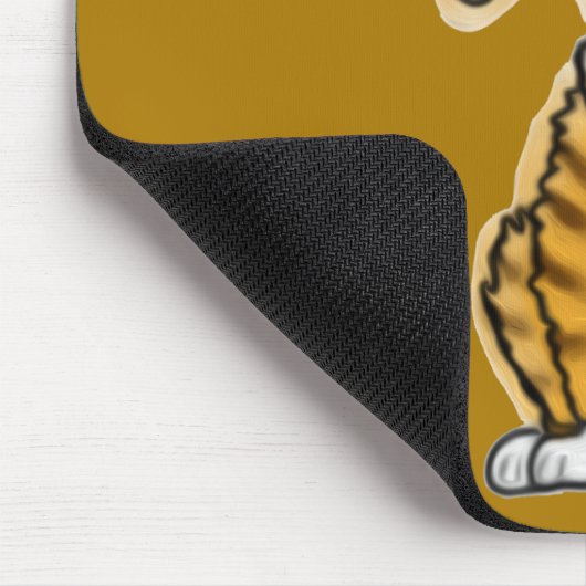 Cartoon Tiger Mousepad (Ecke)