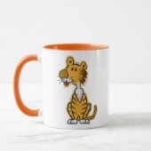 Cartoon Tiger Tasse (Links)