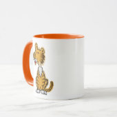 Cartoon Tiger Tasse (Vorderseite Links)