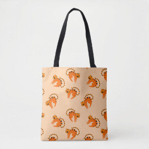 Cartoon Tigers: Vintage Kinderwerbung Tasche