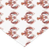 Cartoon Tischdecke (Schrägansicht)