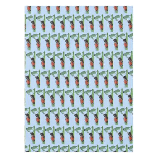 Cartoon Tischdecke (Vorderseite)