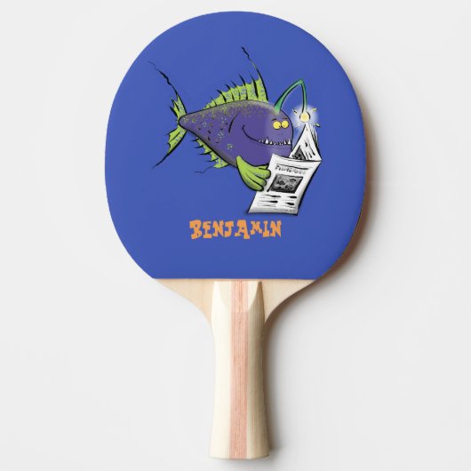 Cartoon Tischtennis Schläger (Vorderseite)