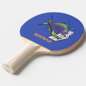 Cartoon Tischtennis Schläger (Vorderseite)