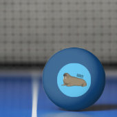 Cartoon Tischtennisball (Netto)