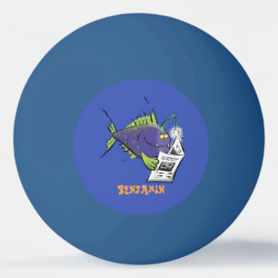 Cartoon Tischtennisball