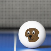 Cartoon Tischtennisball (Netto)