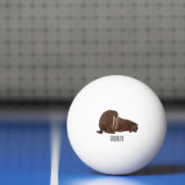 Cartoon Tischtennisball (Netto)